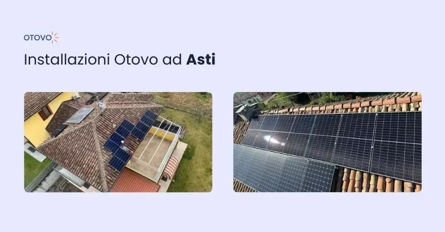 Installazioni Otovo ad Asti