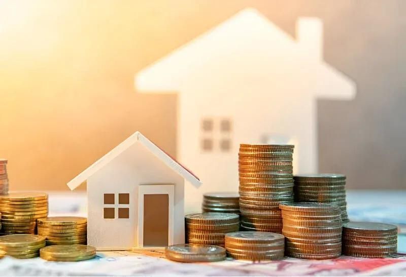 illustrazione del risparmio con monete