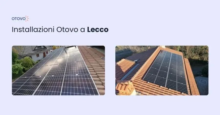 Fotovoltaico Lecco - Installazioni Otovo