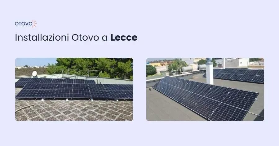 Installazioni Otovo a Lecce