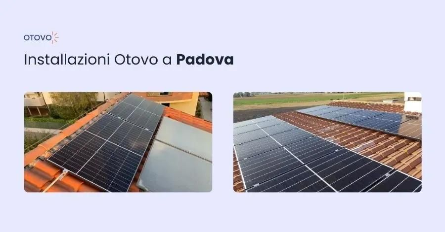 Installazioni Otovo a Padova