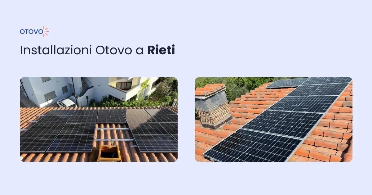 Fotovoltaico Rieti - Installazioni Otovo