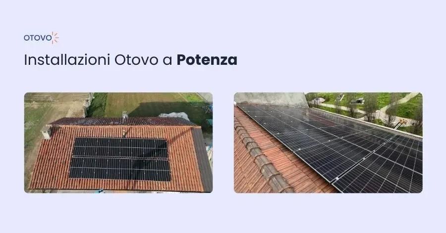 Fotovoltaico Potenza - Installazioni Otovo
