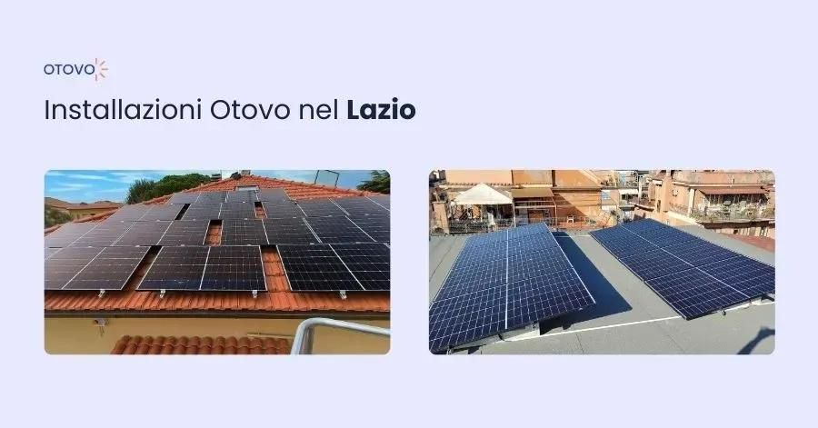 Fotovoltaico Lazio - Installazioni Otovo