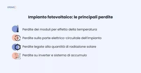 Tipologie di perdite