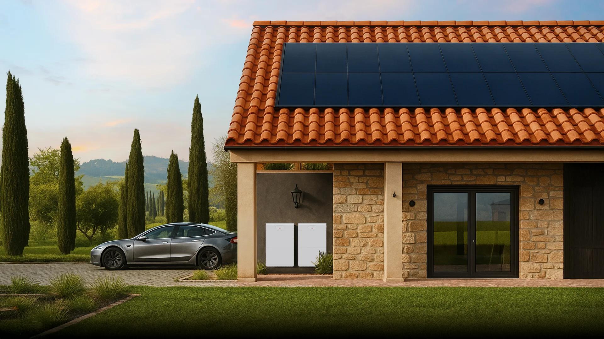 fotovoltaico con accumulo