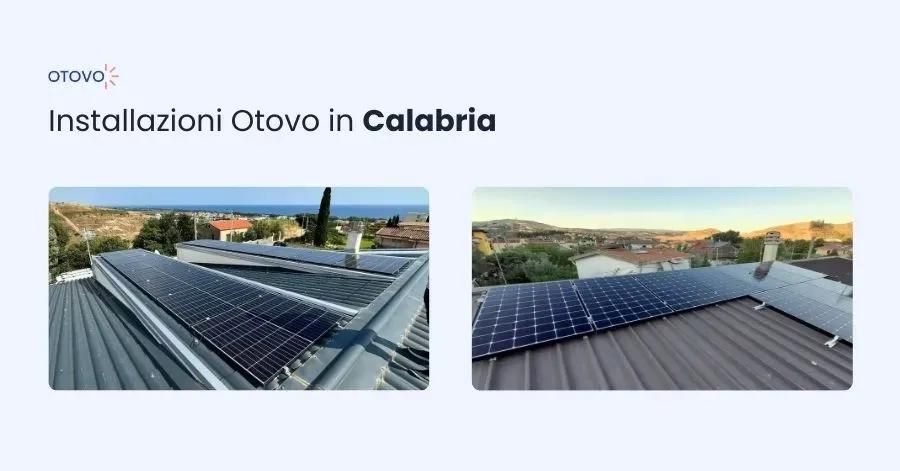 Fotovoltaico Calabria - Installazioni Otovo