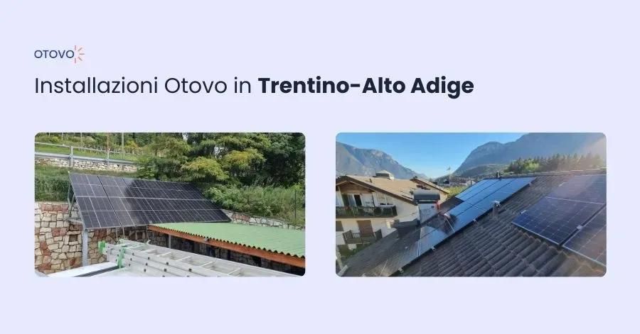 Fotovoltaico Trentino - Installazioni Otovo