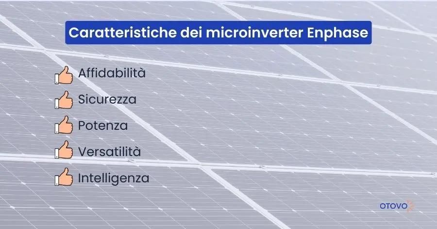 Microinverter - Caratteristiche
